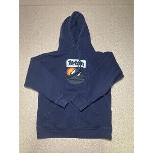 Teton Gravity Research TGR Men’s Small Blue Ski Snowboarding Hoodie B2